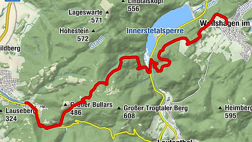 Wolfshagen im Harz - Albert-Pilz-Schottelius-Platz - Am Stiefel - Harz (LK Goslar)