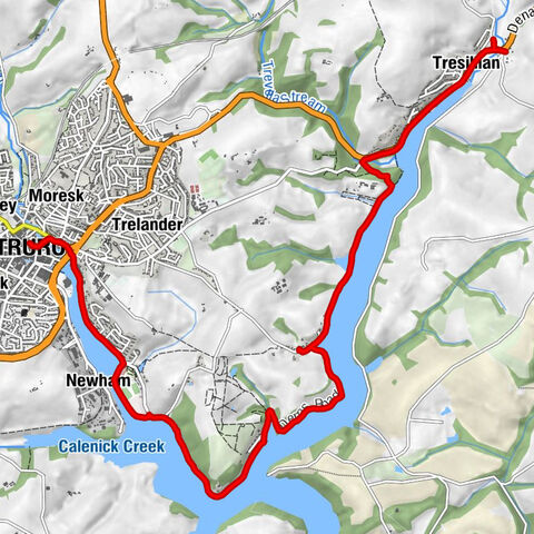 Holy Trinity - Tresillian Methodist Church - St Andrew - Truro