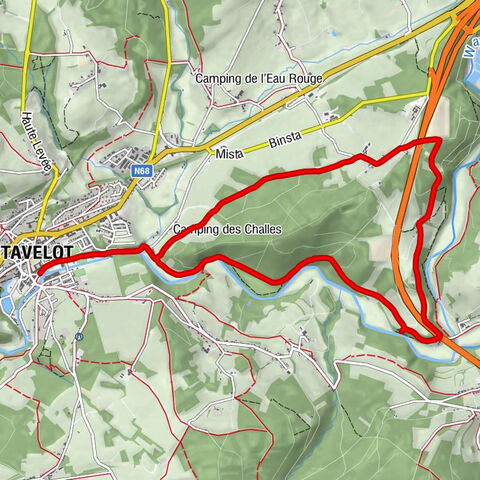 Stavelot - Warche - Chevofosse - Wavreumont