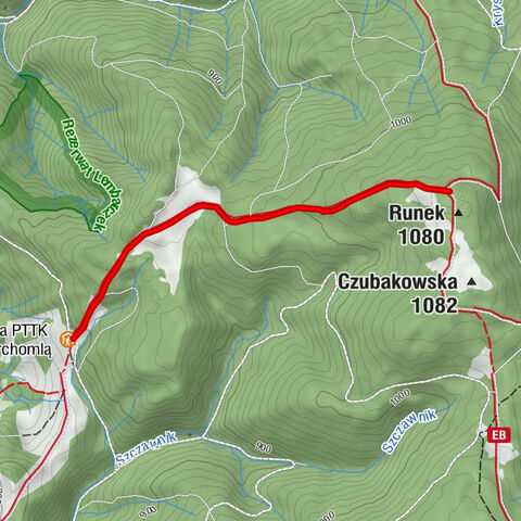 Runek - Bacówka PTTK nad Wierchomlą