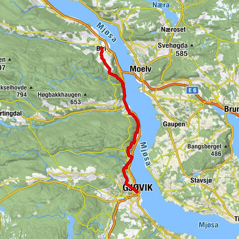 Biri - Elverhøy - Hem'kosli kafé og spiseri - Gjøvik