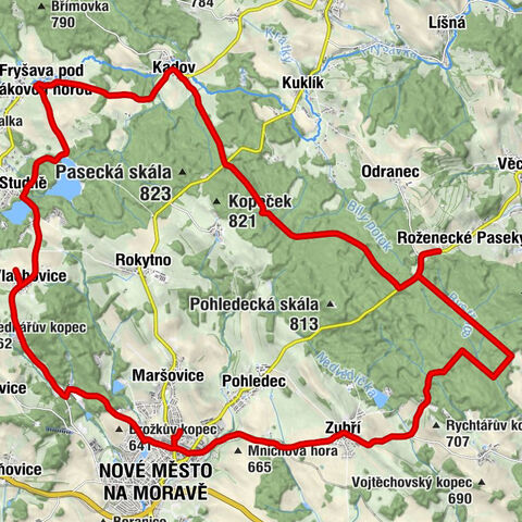 Nové Město na Moravě - hotel Artis - Zubří - U Zubra