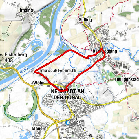 Bad Gögging - Wöhr - Unsere liebe Frau - Neustadt an der Donau