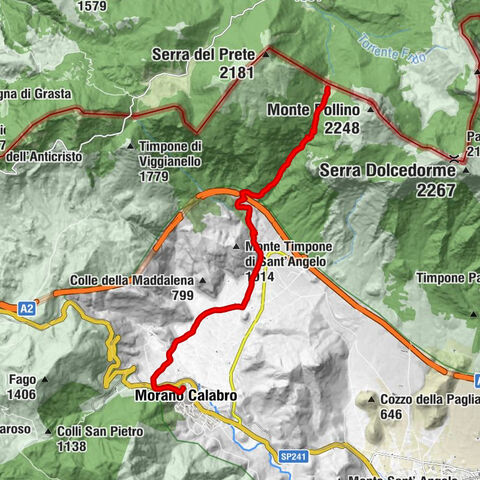 Colle Gaudolino - Valle Gaudolino - Piano Gaudolino - Morano Calabro