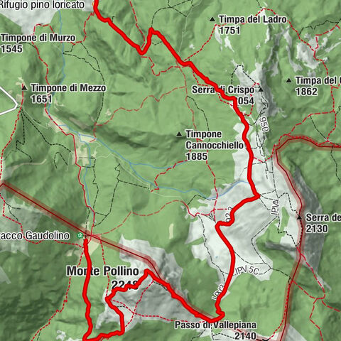 Rifugio Pino Loricato - Rifugio pino loricato - Monte Pollino - Colle Gaudolino