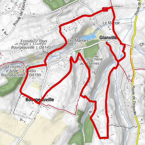 Glanville - Les Manoirs - Bourgeauville - Le Manoir