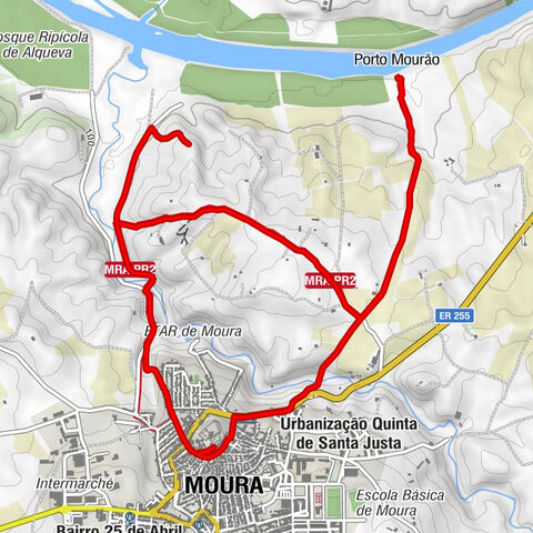 Moura - Igreja Matriz de São João Baptista - Porto Mourão - Moura (Santo Agostinho e São João Batista) e Santo Amador