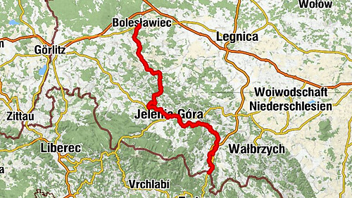 Lubawka - Kościół pw. Miłosierdzia Bożego - Kościół pw. Narodzenia Świętego Jana Chrzciciela - Bolesławiec