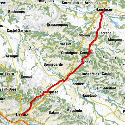 Hagetmau - Église Saint-Vincent - Église de l'Assomption-de-la-Bienheureuse-Vierge-Marie - Orthez