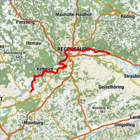 Wiesent - St. Bartholomäus - Hanselberg - St. Anna