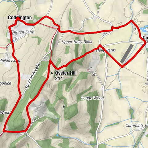 Colwall - Coddington - All Saints - Oyster Hill