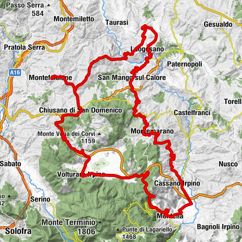 S. Maria di Loreto - Chiesa di San Vincenzo - Chiesa della Madonna del Carmelo - Montefalcione