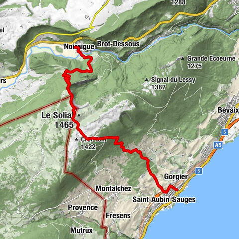 L'Auberge de Noiraigue - Noiraigue - Les Oeillons - Gorgier-Saint-Aubin