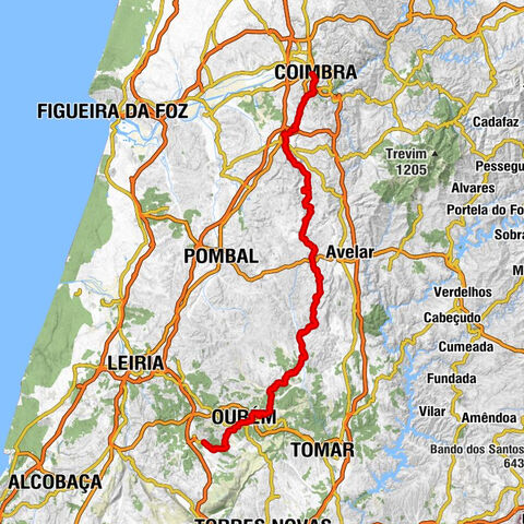 " The Carmelitas track " Portugal