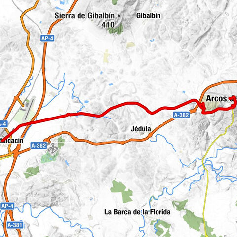 Arcos de la Frontera - Los Barreros - Guadalcacín
