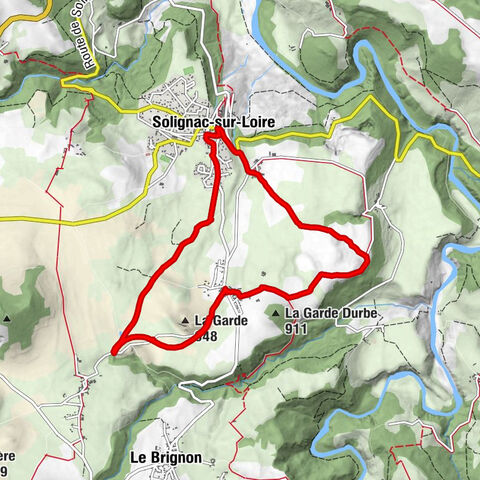 Bar restaurant 'la cascade' - Bar restaurant de La Loire - Solignac-sur-Loire - Mussic