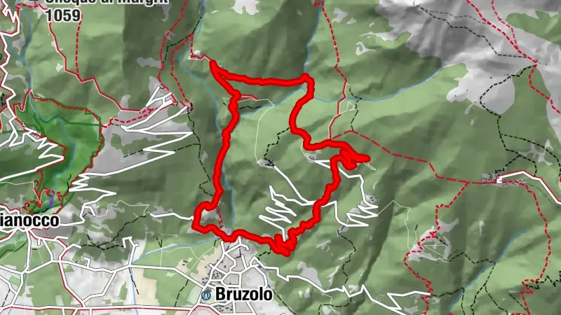 BRUZOLO - Sentieri degli Ultimi - The Bigiardi loop