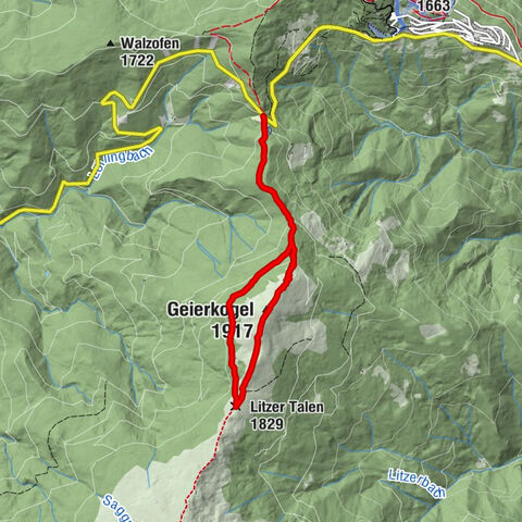 Klippitztörl: Tour 6 - Geierkogeltour