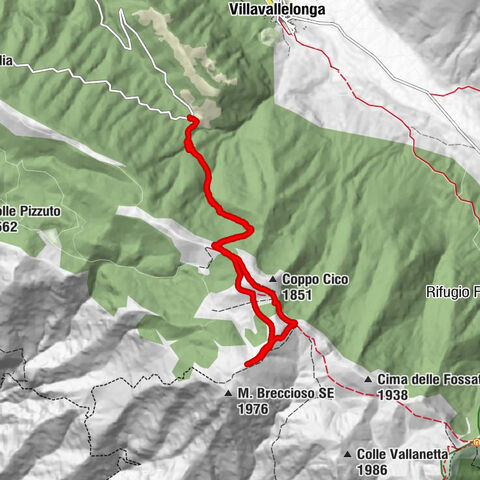 Cesette la Villa/monte Breccioso