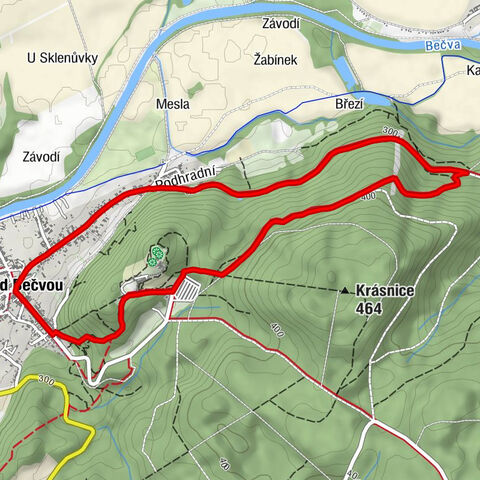 Týn nad Bečvou - Restaurace Pod Hradem