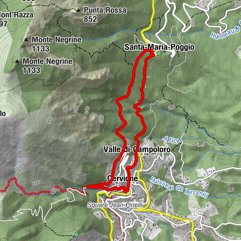 Cervione - Aux 3 Fourchettes - Chapelle Saint-Jean-Baptiste et Saint-Roch - U Casone