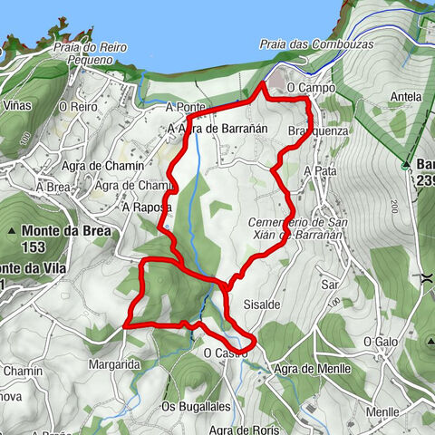 A Ponte - O Campo - Branquenza - O Outeiro