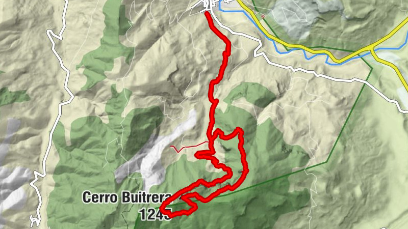 La Puerta de Segura - Fuente del Berral - Cerro Buitrera