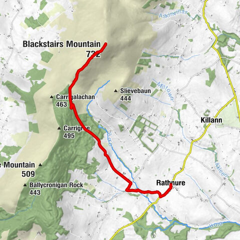St. Anne's Church - Blackstairs Mountain - Rathnure