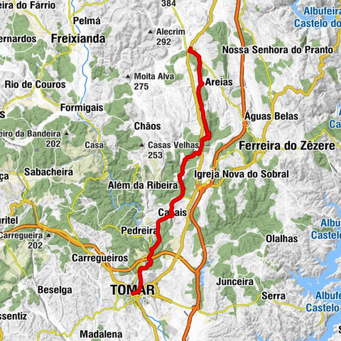 Tomar - Igreja de São João Baptista - Capela de São Tomé - Tojal Douro