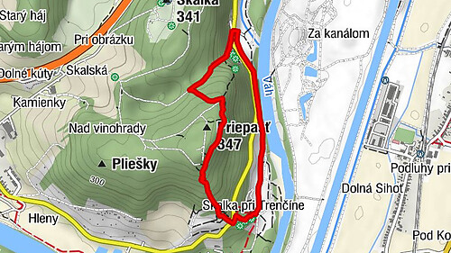 Opatová - Kostol sv. Svorada a Beňadika - Priepasť - Opatovská jaskyňa