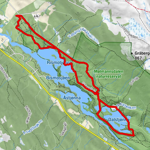 Røros - Mølmannsdalen