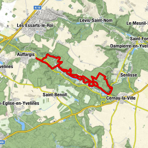 Senlisse - Cascades des Vaux de Cernay