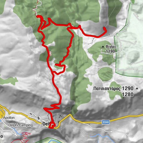 Δελφοί - Κωρύκειον Άντρο - Αγία Τριάδα