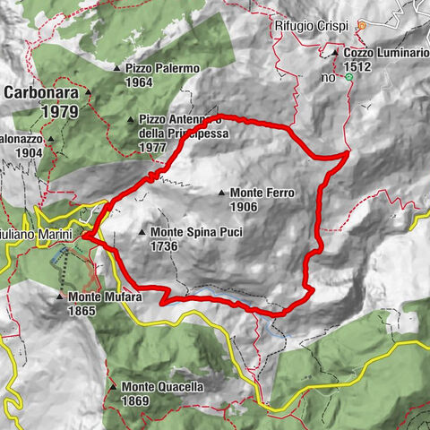 Petralia Sottana - Piano Battaglia - Rifugio Giuliano Marini