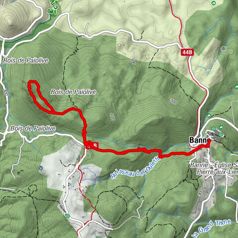 Le P'tit fort - Banne - Grotte des Combes