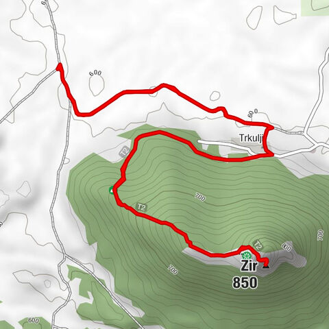 Kik - Trkulji - Zir - Drenovac Radučki