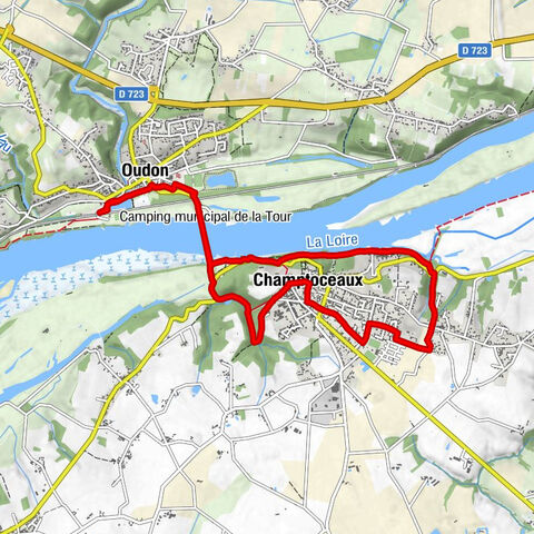 Oudon - Le Port du Moulin - Église Sainte-Madeleine