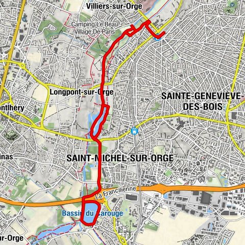 Sainte-Geneviève-des-Bois - Longpont-sur-Orge - Del Arte - Saint-Michel-sur-Orge