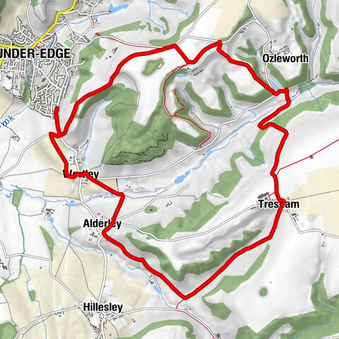 Wotton-under-Edge - Tor Hill - Newark Park - Ozleworth