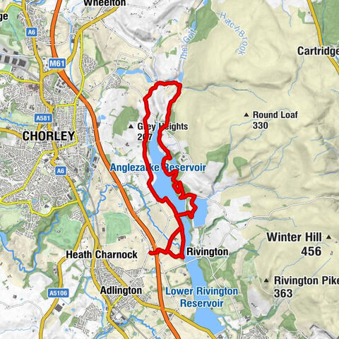 Anglezarke - White Coppice - Bolton