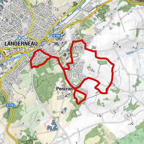 Landerneau - Église Saint-Thomas-de-Cantorbéry - Lavallot - Penanros