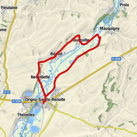 Le Mazagran - Église Sainte-Benoîte et Saint-Vaast - Origny-Sainte-Benoite - Hauteville