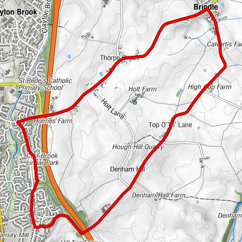 Brindle - Top O'Th' Lane - St James
