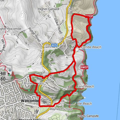 Torbay - Maidencombe - Giant Rock - Torquay