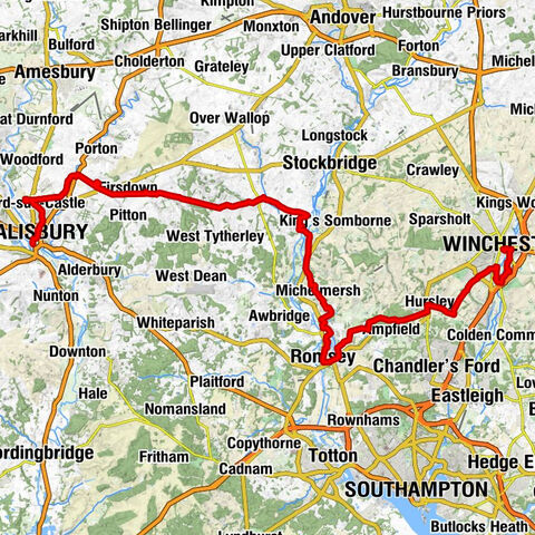 Salisbury - Old Sarum - Broughton Down - The Close