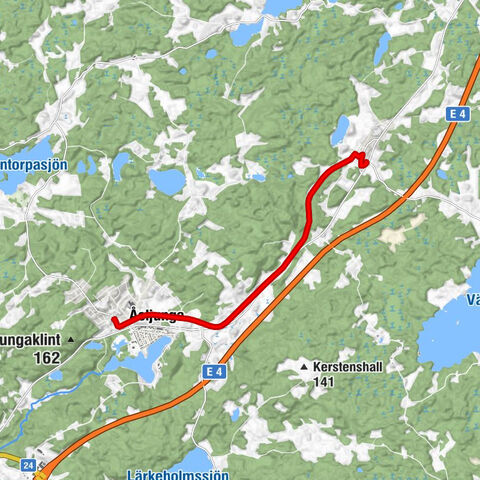 Örkelljunga kommun - Åsljunga - Vanås - Värsjö småkyrka