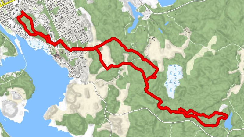 Porvoo - Joonaanmäki - Toukovuori - Aunela