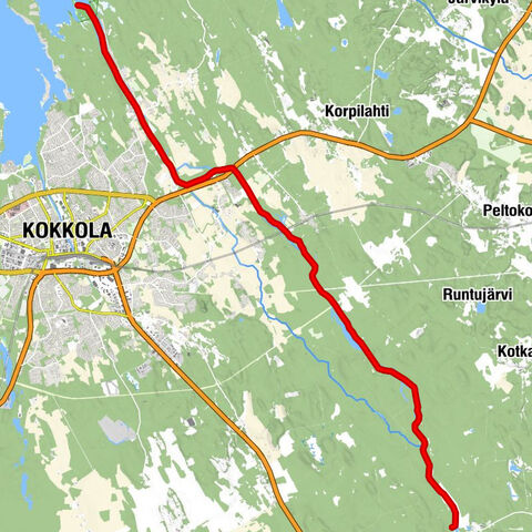 Lahnakoski - Kokkola - Puntus