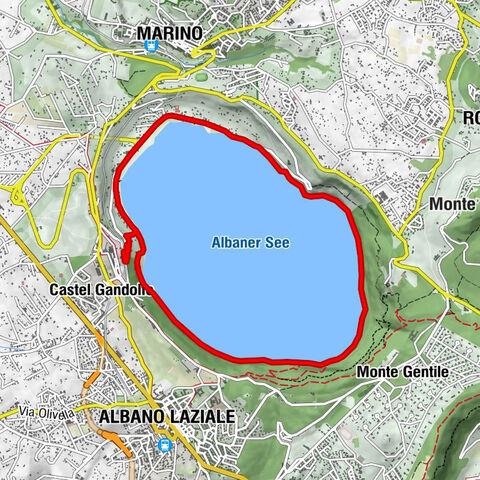 Castel Gandolfo - Albano Laziale - Ariccia - Marino