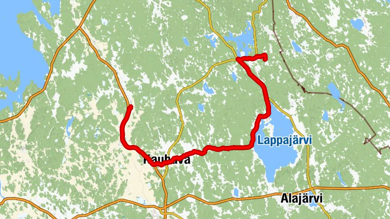 Alahärmä - Kauhava - Lappajärvi - Särkikylä